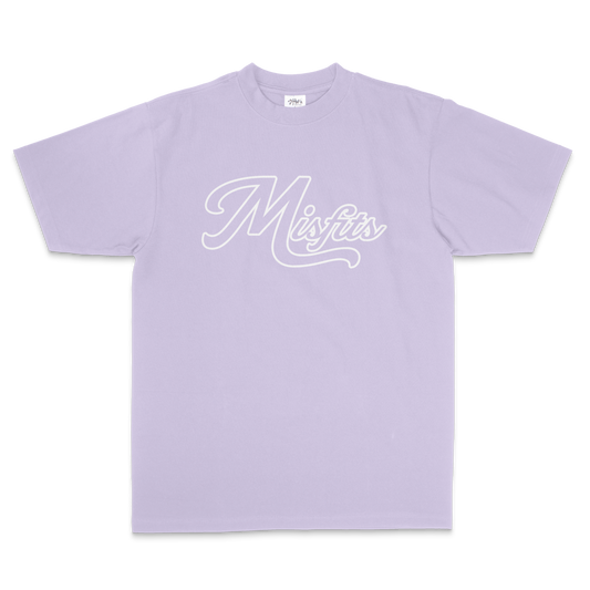 Pinkish Purple Throwback T Shirt