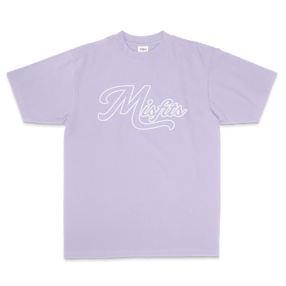 Pinkish Purple Throwback T Shirt