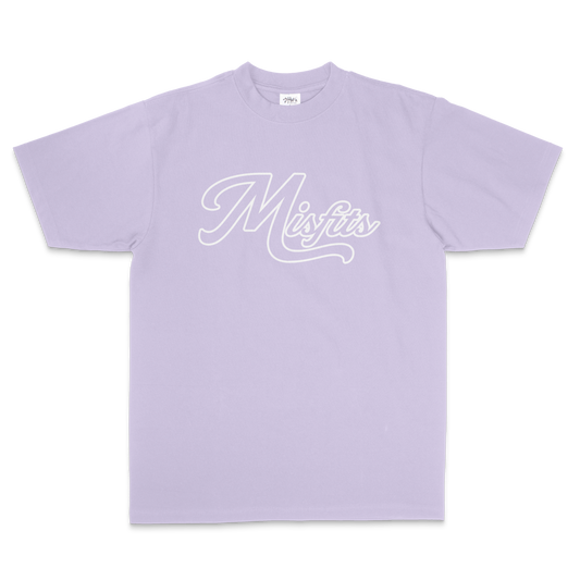 Misfits Pinkish Purple Throwback T-Shirt
